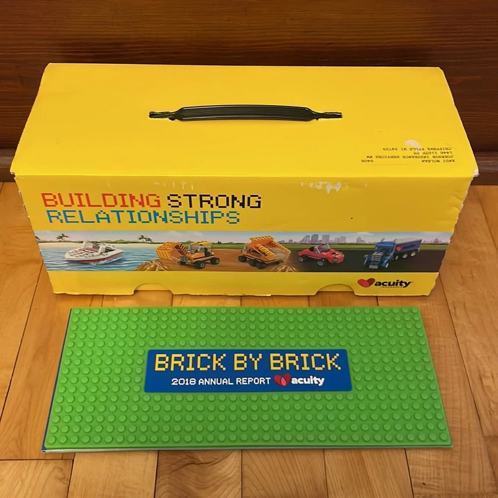 Acuity Brick By Brick 2018 Annual Report Special Edition Lego Building Sets